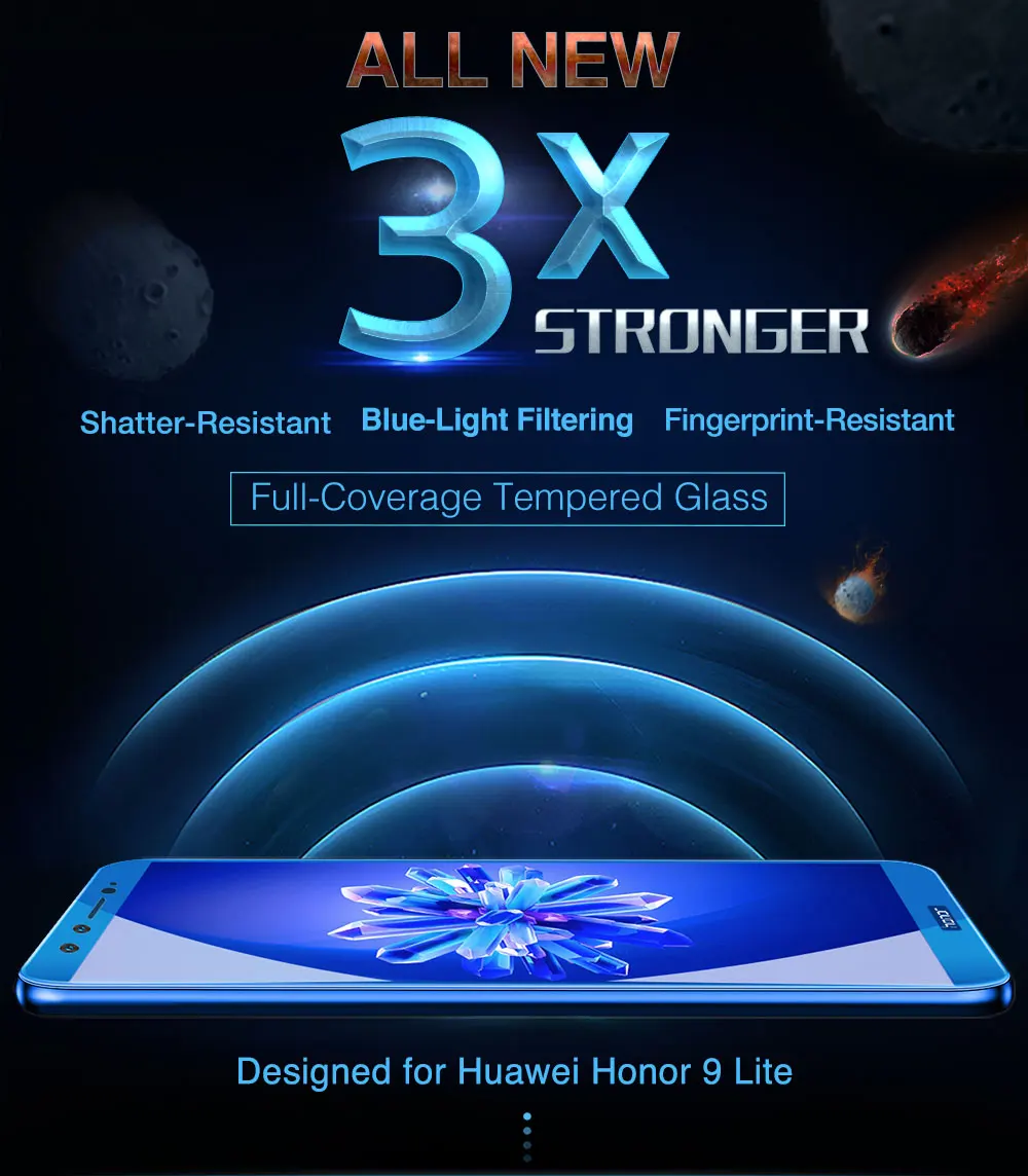 ESR Защитная пленка для экрана для huawei Honor 9 Lite 3D 9H анти-синий луч полное покрытие пленка Honor 9 Lite защитная пленка из закаленного стекла