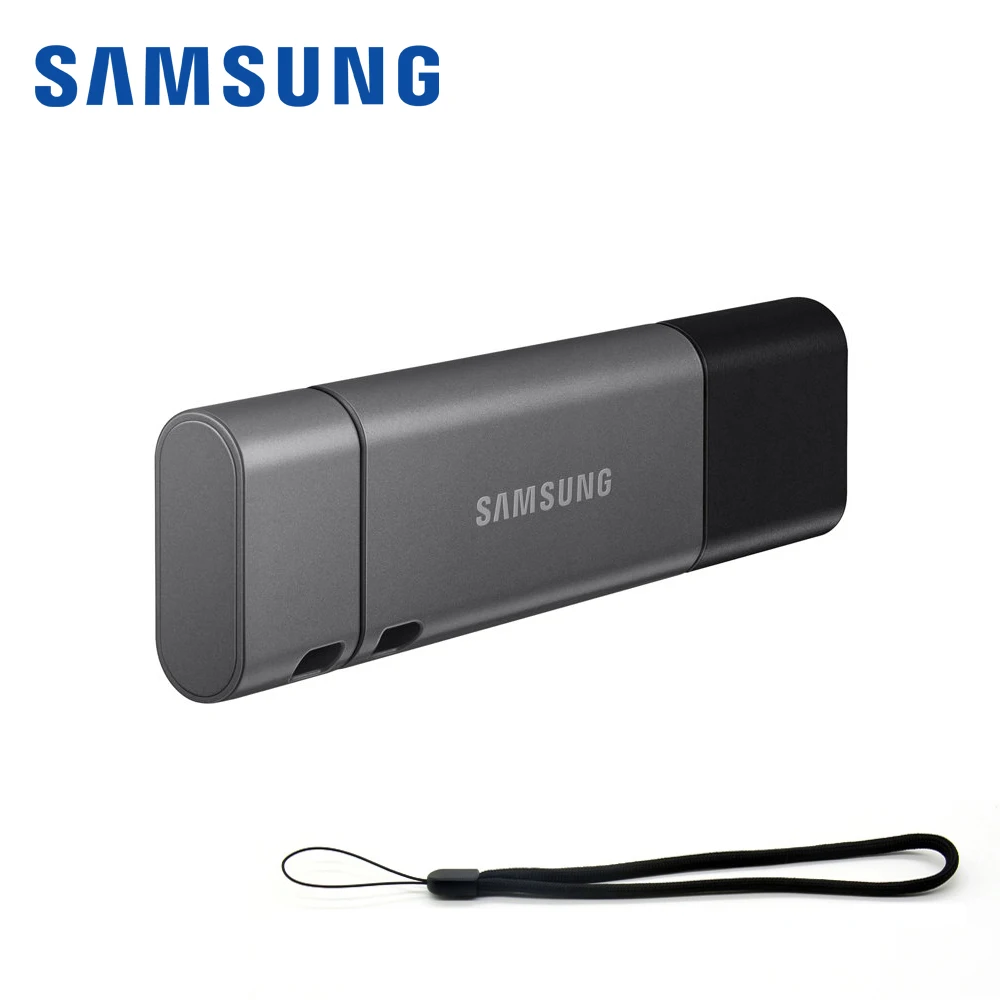 Новинка 2018 USB флеш накопитель SAMSUNG 32 ГБ 3 1 DB32 металлический Тип C и A карта памяти usb