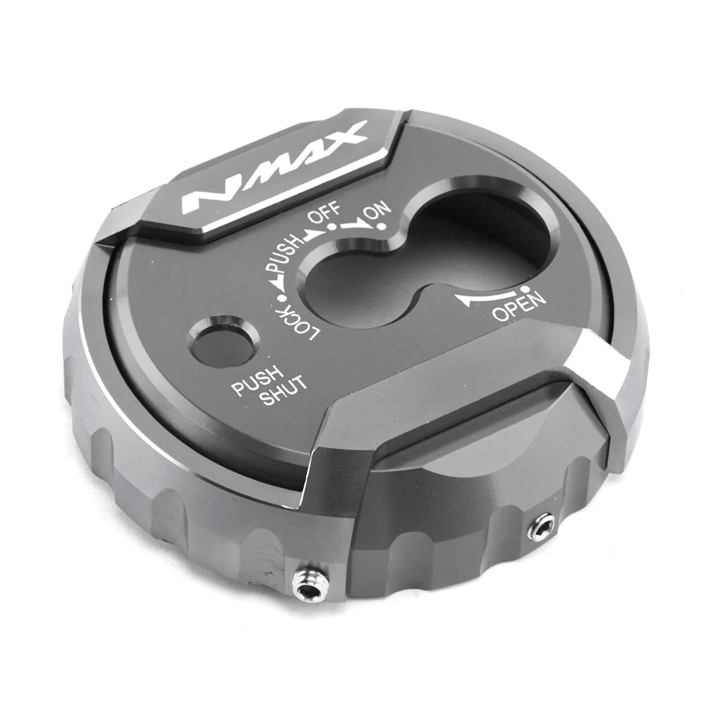  CNC Aluminum Alloy Motorbike Ignition Key Lock Cap Cover Protection Guard Protector Protective Gear For YAMAHA NMAX155 N-MAX 155 Nmax Motorcycle Accessories