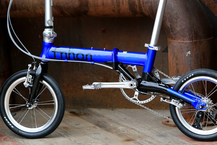 Flash Deal Fnhon Freedom Aluminum Folding Bike 14" 16" V Brake 3 Speed 9T 13T 17T Minivelo Mini velo Bike Urban Commuter Bicycle Foldable 8
