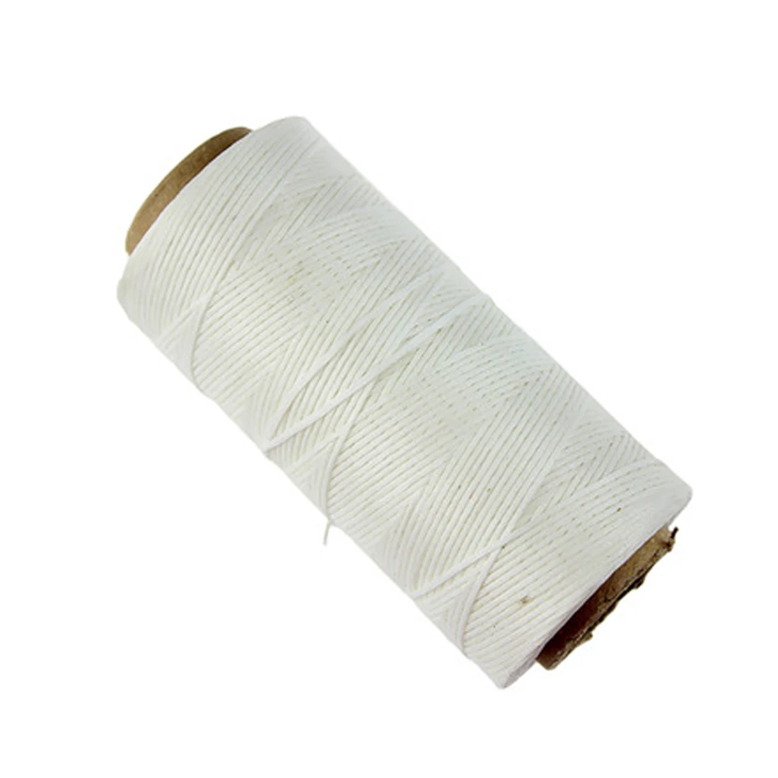 White 1 мм 150D кожаный вощеный шнур для DIY инструмент для рукоделия ручная строчка 50 метров плоская Вощеная швейная линия - Цвет: White
