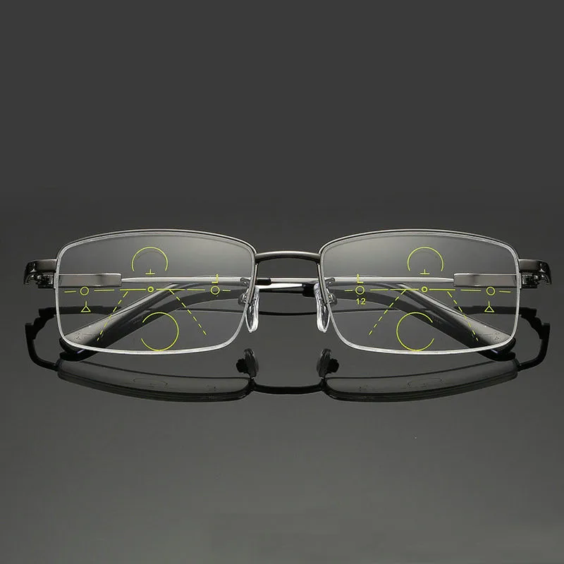 2018 Smart Zoom Asymptotically Multi focal Progressive Reading Glasses