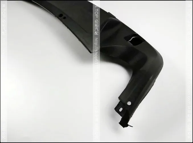 ABS задний бампер диффузор для губ Для VW Гольф VI MK6 GTI бампера 2010-2013
