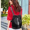 Fashion Anti Theft Backpack For Ladies Soft Leather Backpack Women Shoulder Bag Large School Bags For Teenage Girls Mochila ► Photo 3/6