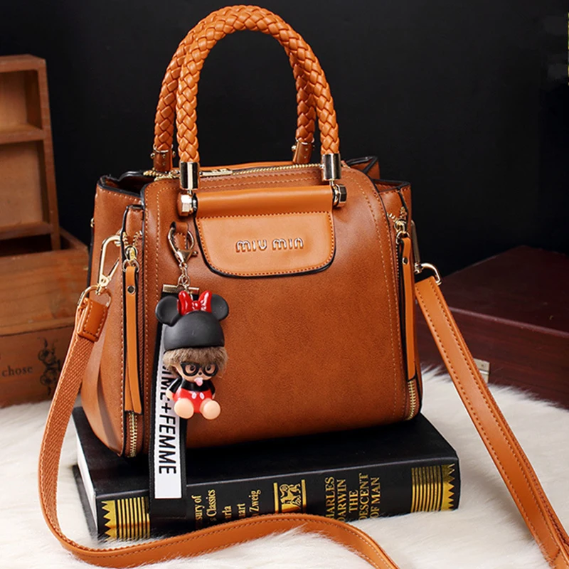 Kaufen Frauen hohe qualität PU leder schulter tasche CHISPAULO marke umhängetasche Neue 2019 handtasche Freies mode puppen