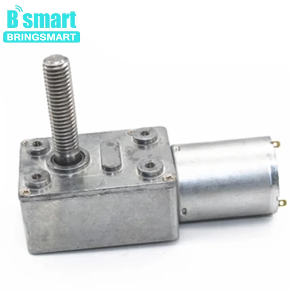 Bringsmart 6 ~ 150 об/мин M8 винтовой вал червячный мотор шестерни 24 В Мини DC электрическая