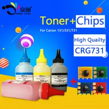 Импорт CRG731 Тонер порошок+ CRG731 совместимый чип для Canon CRG 131/331/731 LBP7110Cw LBP7100cn MF6680DN MF8210Cn 8280 принтер