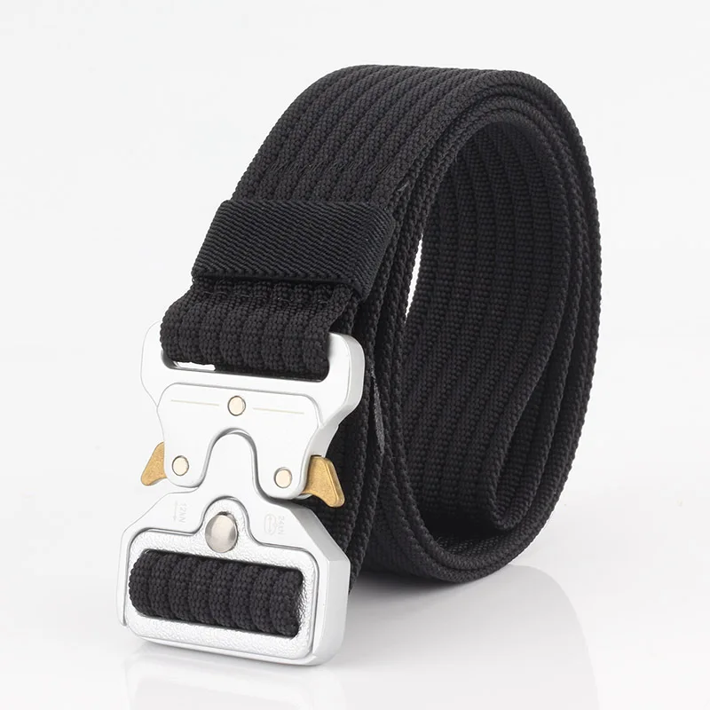 

Male Tactical military Canvas Belt wide 3.8cm Outdoor Tactical Belt men's Military Nylon Belts 3.8CM Army ceinture homme 67
