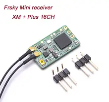 Оригинальный Frsky XM + плюс 16CH мини приемник для внутреннего FPV системы небольшой quadcopter ШИМ SBUS США FCC/ЕС LBT версия