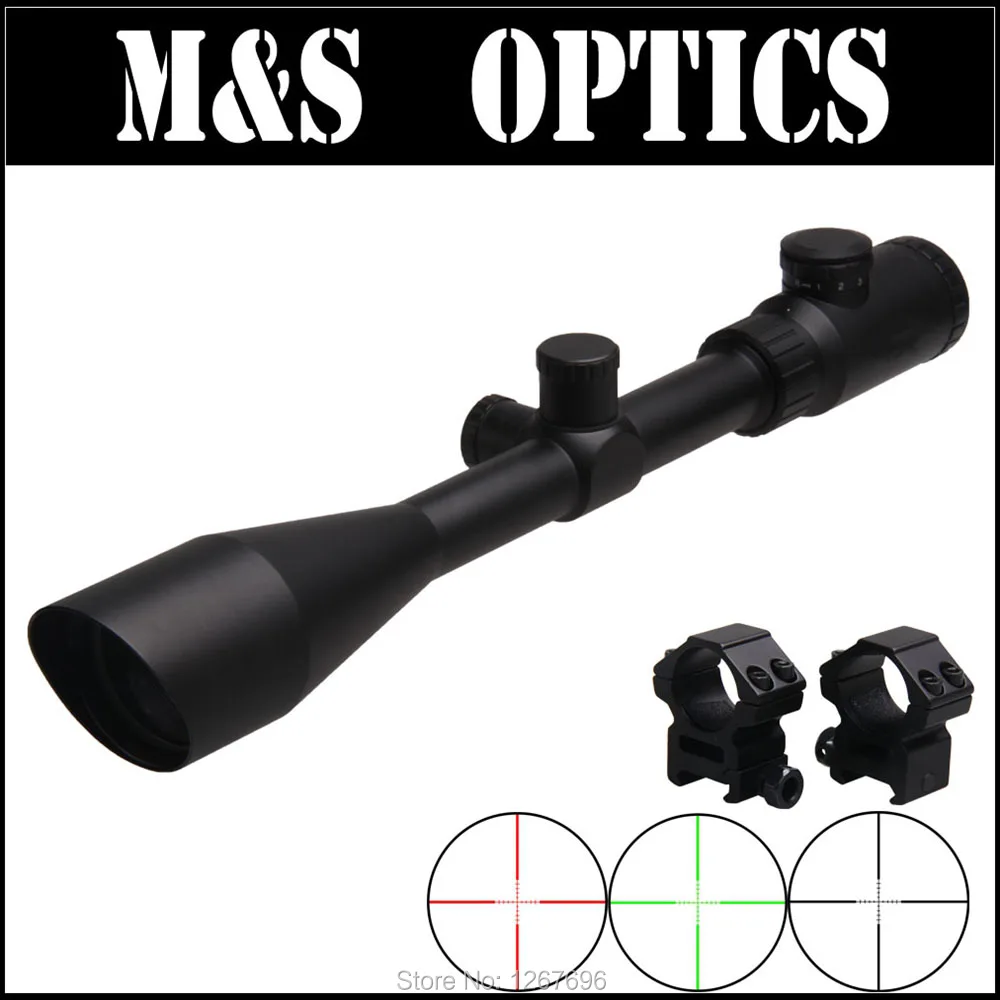 

4-16X50 Red & Green Dot Illumination Airsoft Air Guns Sight Optics Rifle scope With Riflescopes Beveling For Pneumatic Gun