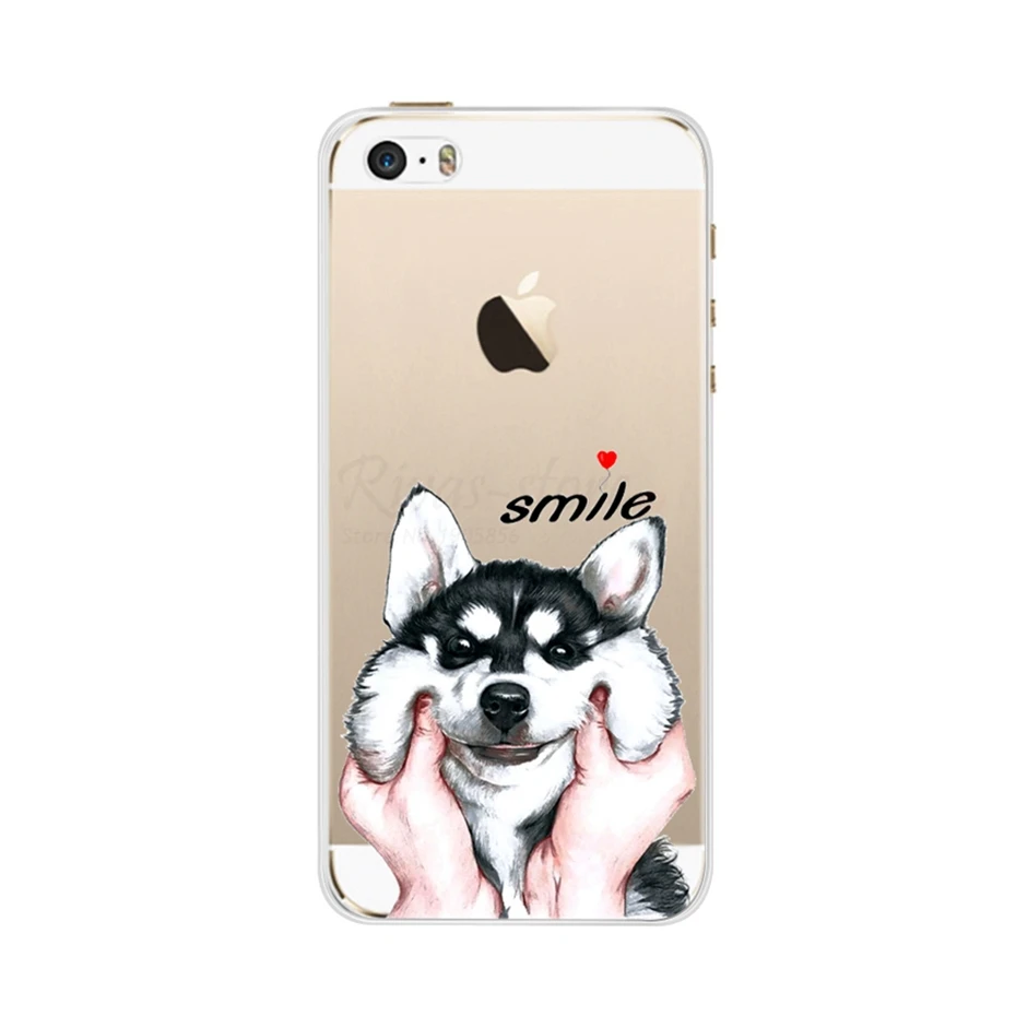 Cute Flower Ultra-Thin Silicone Phone Case - Soft Back Cover