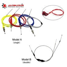 Alconstar – câble d'accélérateur universel pour moto tout-terrain, frein, embrayage, XR50 CRF50 CRF70 KLX 110 CRF 230 course