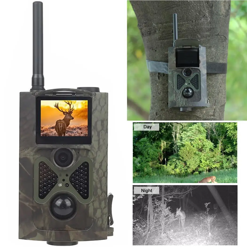 Охотничья камера с инфракрасной ночной FCC, CE, RoHS Vision IP54 0.2mA да 16 мегапиксельная цифровая батарея 8AA