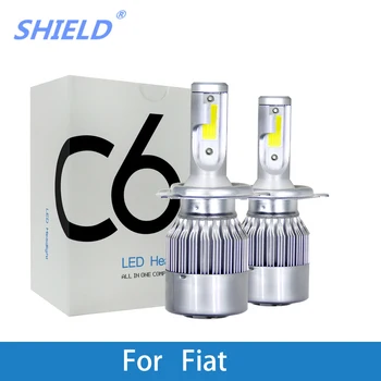 

2 Pcs 12V LED Car Headlight Bulbs 6000K 8000Lm H7 H4 H1 9005 9007 Auto Lamp For Fiat Uno/Punto/Stilo/Panda/Albea/Linea/Idea/500L