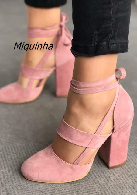 Comfy Block Heel Shoes Comfy Block Heel Shoes