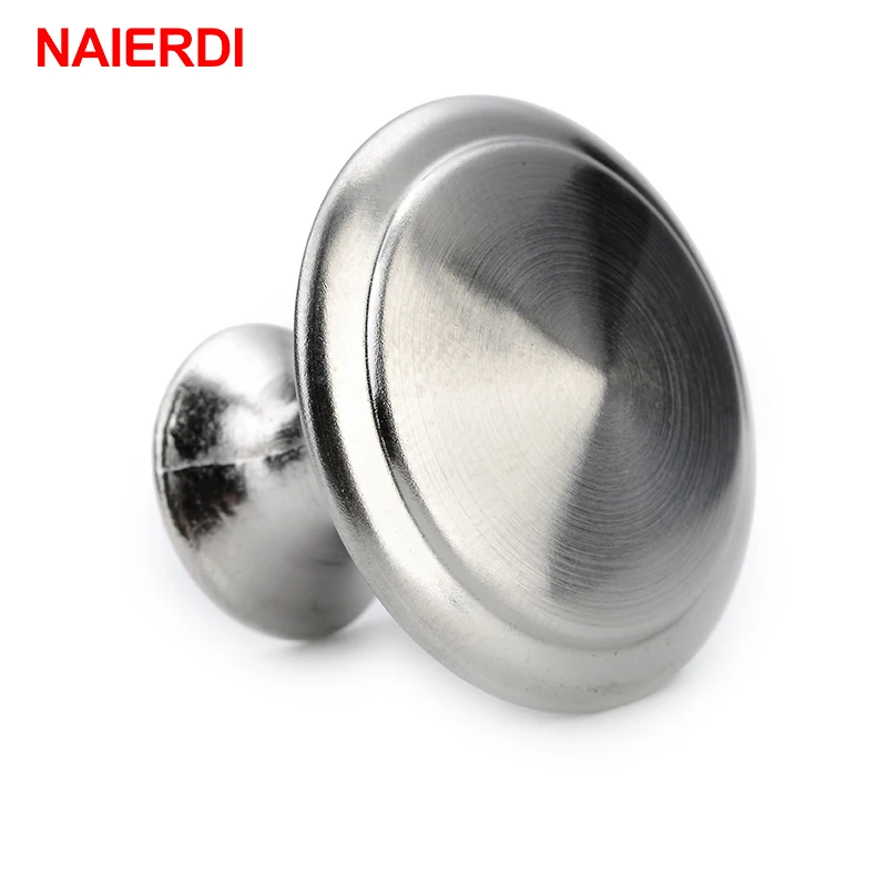 Naierdi Cabinet Knobs Stainless Steel Door Handles Drawer Door