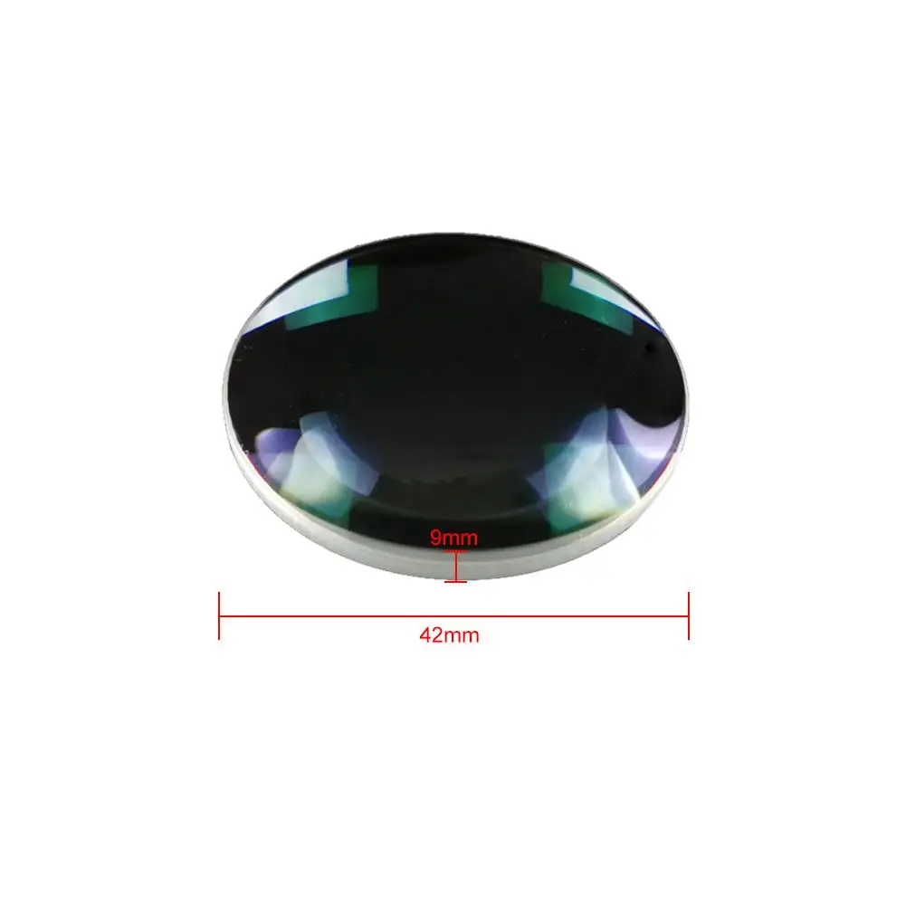 circle Instrument Triple Prism 42mm Diameter 65mm Focal Length Optical Test Convex Lens Optical Instrument Triple Prism