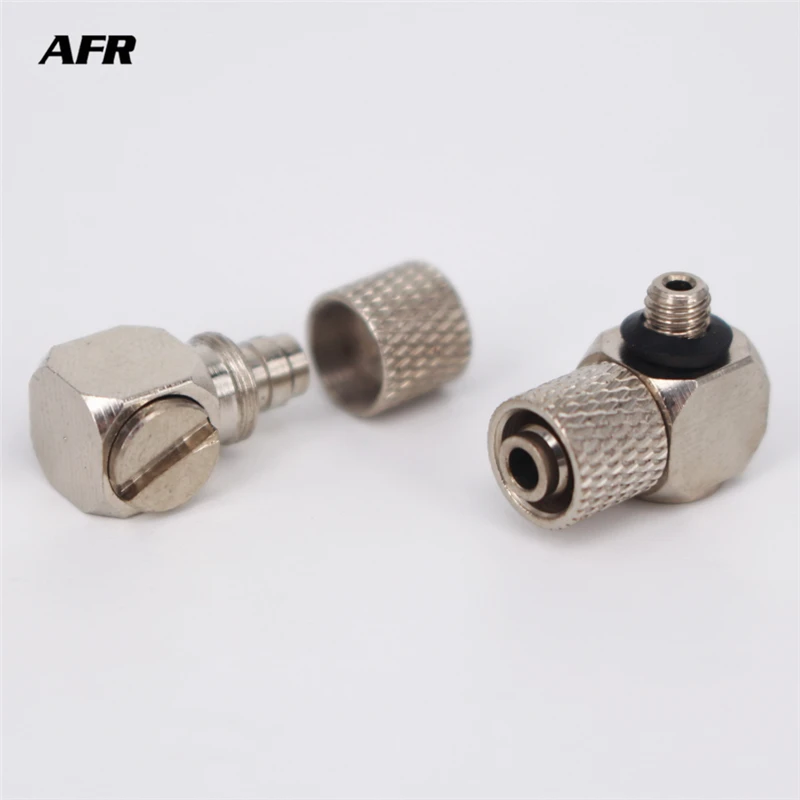 Miniature Fittings M 3HL 4 M 3HL 6 PL Male Thread M3 Tube 4mm 6mm Elbow