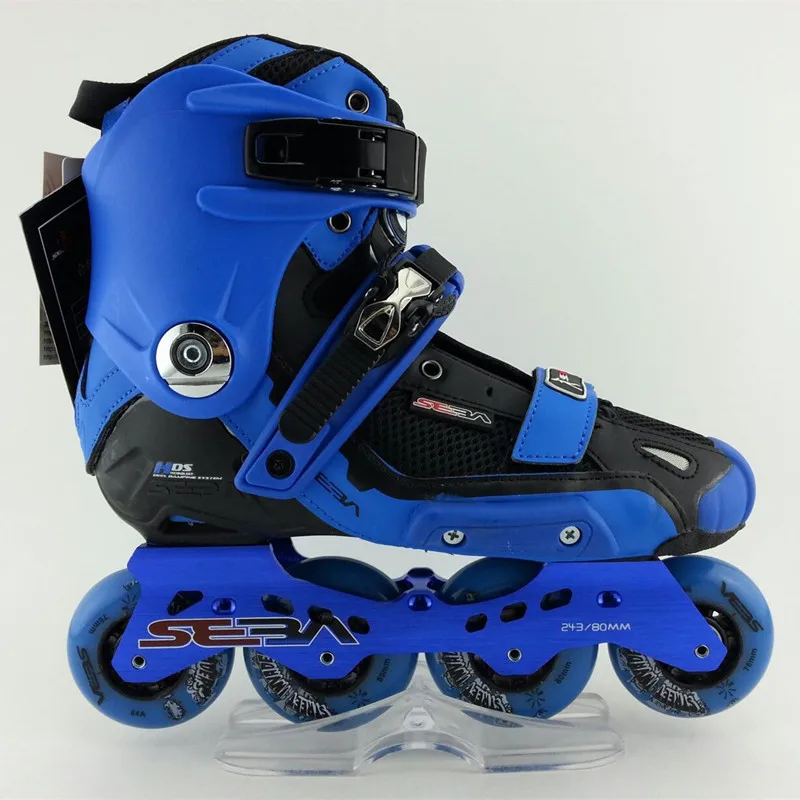 SEBA High Light Adult Inline Slalom Skates Roller Skating Shoe Red Blue