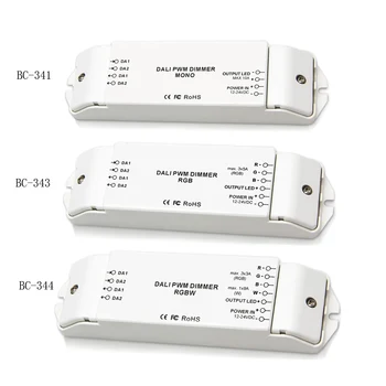 

NEW RGB/RGBW Led Strip Lighting Dimmers Controller 12v 24v CV 1CH 3CH 4CH DALI Led Lamp Dimming Driver1/3/4 Channels 4096levels