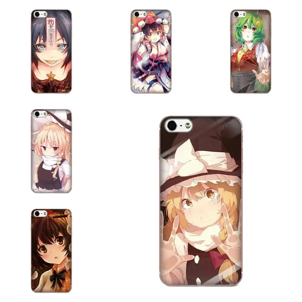 

Soft TPU Cell Phone Cases Touhou For Xiaomi Redmi Note 2 3 3S 4 4A 4X 5 5A 6 6A Pro Plus