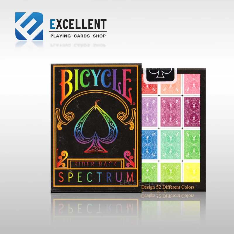 

[EPCS poker] Spectrum Deck Bicycle rainbow bicycle playing cards Magic DecK Props