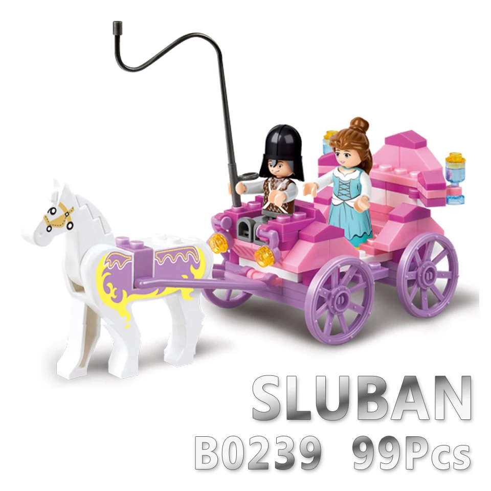 Sluban модель здания совместимая B0239 99 шт строительные наборы Классические игрушки