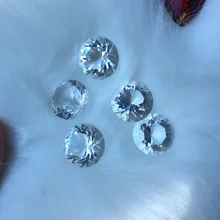 500 шт 20 мм прозрачный многогранный кристалл со сверкающими стразами пресс-папье праздничные Свадебные украшения центральный драгоценный камень