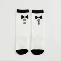 Children's black and white striped socks cotton knee socks for boys girls Student Leisure sports shoes sock 0 to 4 Year 5