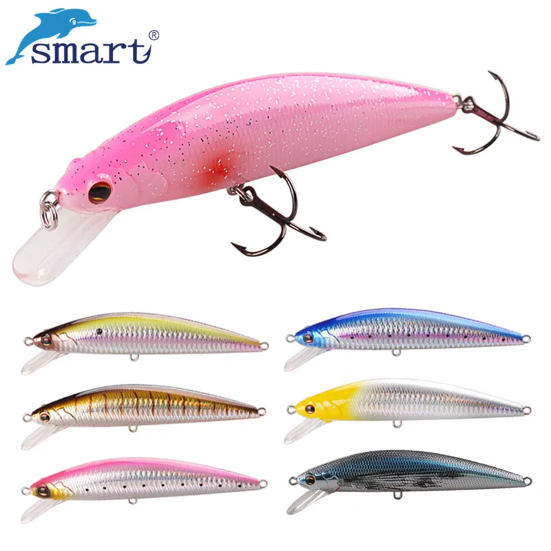 

Smart Big Minnow 14cm/66g Hard Fishing Baits Casting Lure Sinking Isca Artificial Para Pesca Artificial Swim Bait Fishing Tackle