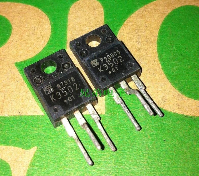 Testing imported good spike 2SK3502 K3502 liquid crystal field effect ...