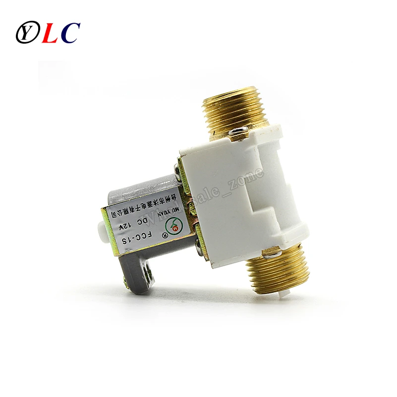 Нормально открытый 1/" DC 9 V/12 V/24 V Электрический Соленоидный клапан N/O переключатель для воды давление воздуха 0,02~ 0.8Mpa