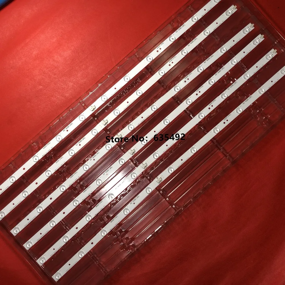 

12pcs 42"LED Backlight Strip for Pana sonic 42PFL3208K/12 42PFL3108K/12 42PFL3108H LBM420P0501-CA-4(HF) LBM420P0601-CA-3(HF)