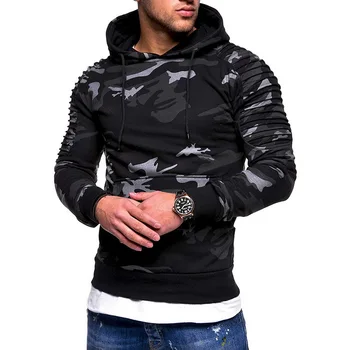 

Camouflage Hoodies Men Sweatshirt Male Camo Hoody Hip Hop Autumn Winter 2019 New Fashion Military Hoodie Plus Size 3XL
