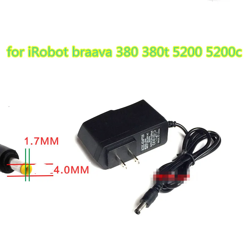 

1pcs High quality power adapter for iRobot braava 380 380t 5200 5200c