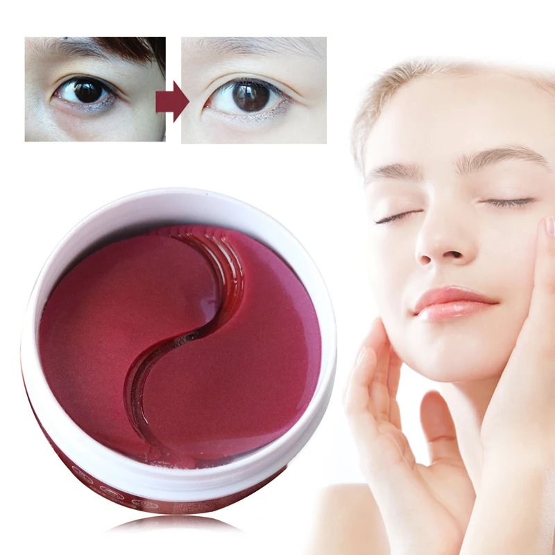 EFERO 60pcs Anti Wrinkle Collagen Eye Mask Gel Eyes Patches Face Care Pads Anti Eye Bags Puffiness Dark Circles Skin Mask TSLM1