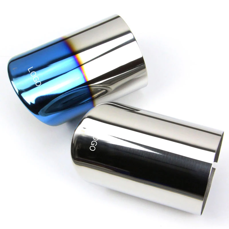 

Car exhaust pipe tail throat muffler for Mazda CX-5/ Atenza/Mazda 3 modified tail pipe decoration car accessories silencer