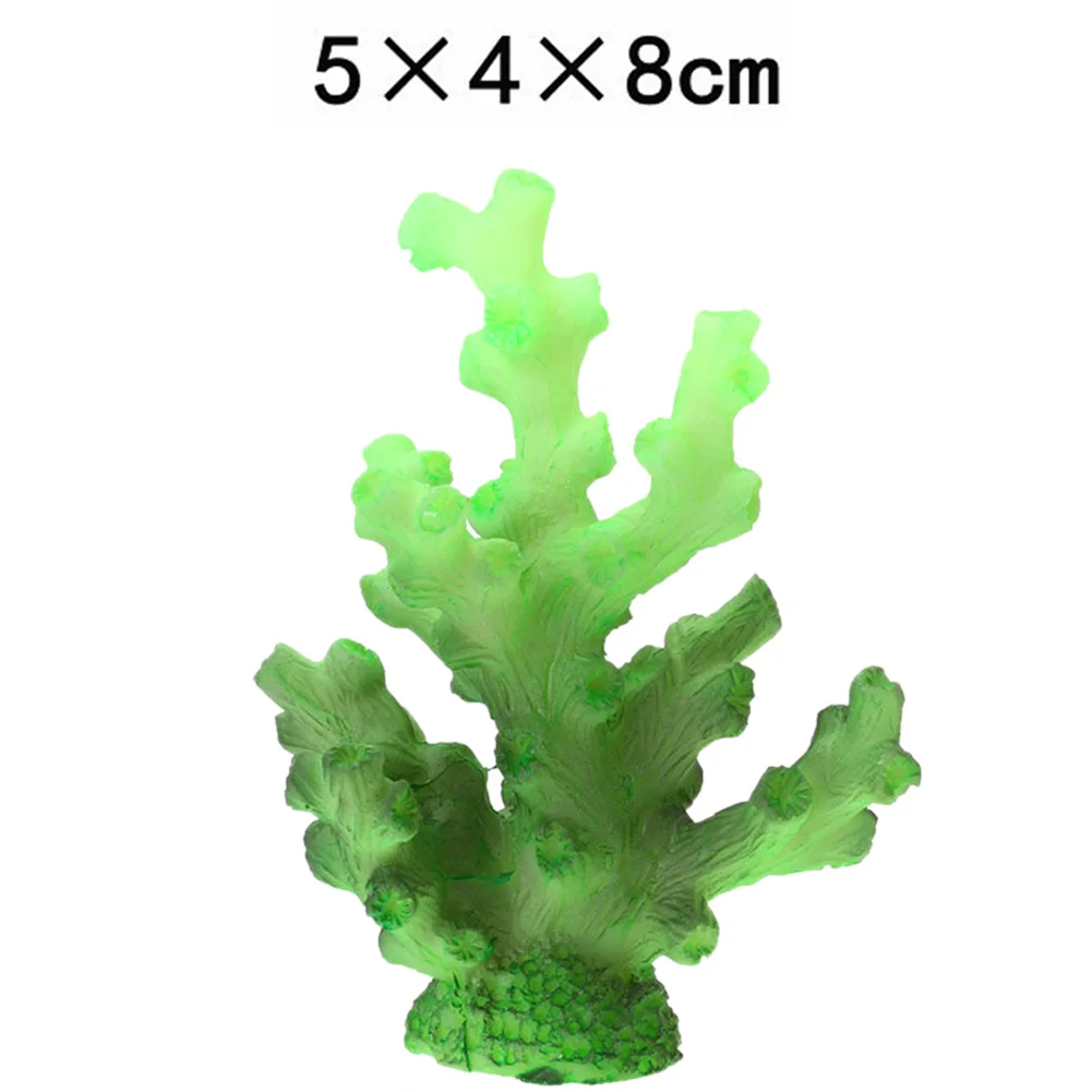 Имитация мини-коралловых цветов 15 форм, украшения для аквариума из искусственной смолы, красивые украшения для аквариума - Цвет: 3