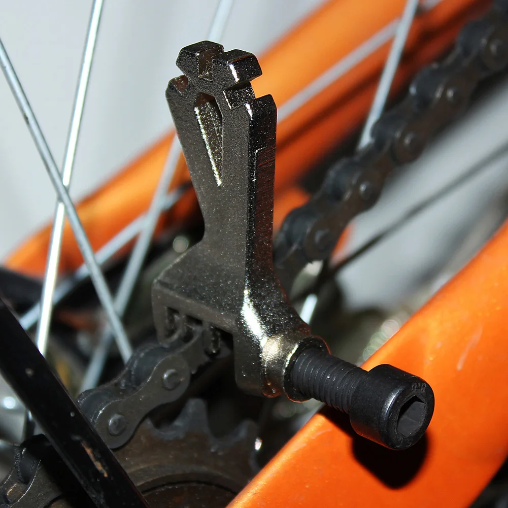 1 шт. инструмент для демонтажа цепи велосипеда(инструменты Сталь цепной ключ инструмент для ремонта выключателя горный велосипед спиц Инструменты для ремонта велосипеда велосипедные аксессуары