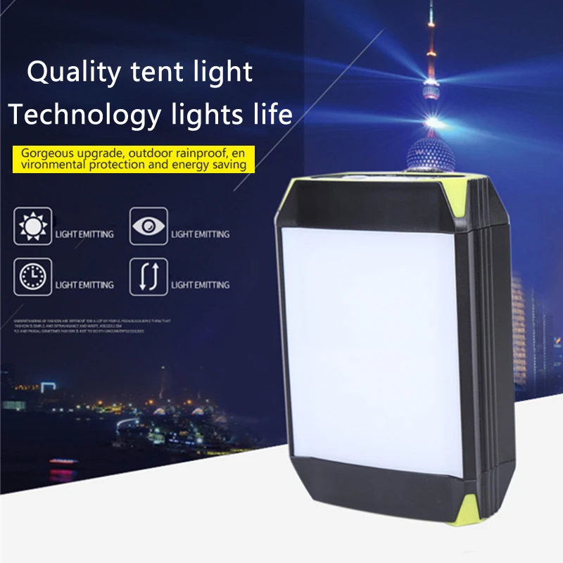 

Portable Spotlight Led Work Light Rechargeable Battery Outdoor Light For Hunting Camping Led Latern Flashlight
