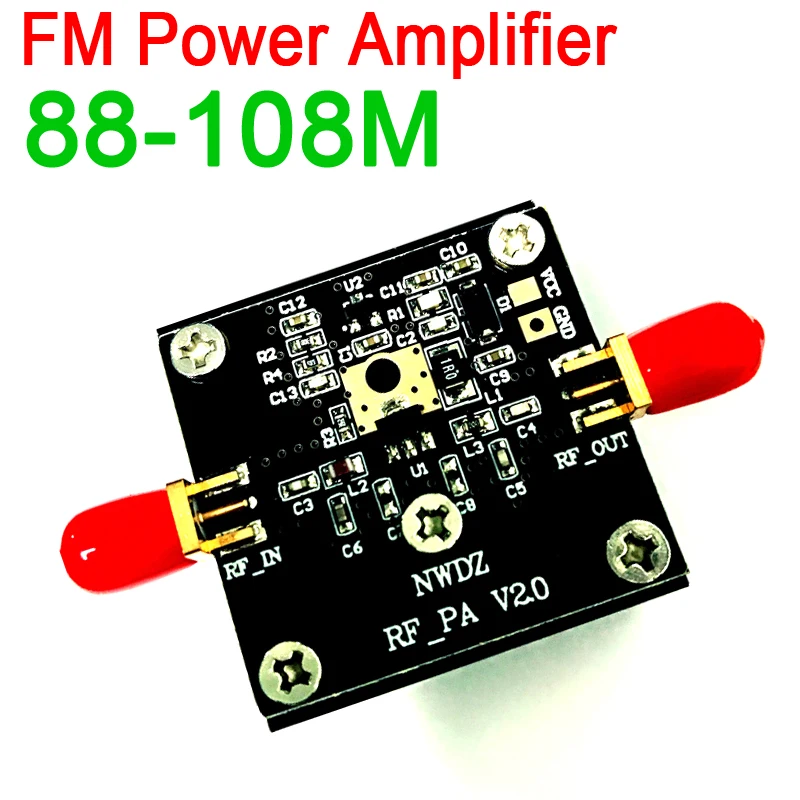 

frequency 88-108M FM Power Amplifier 2.5W FM Amplifier for VHF Ham Radio