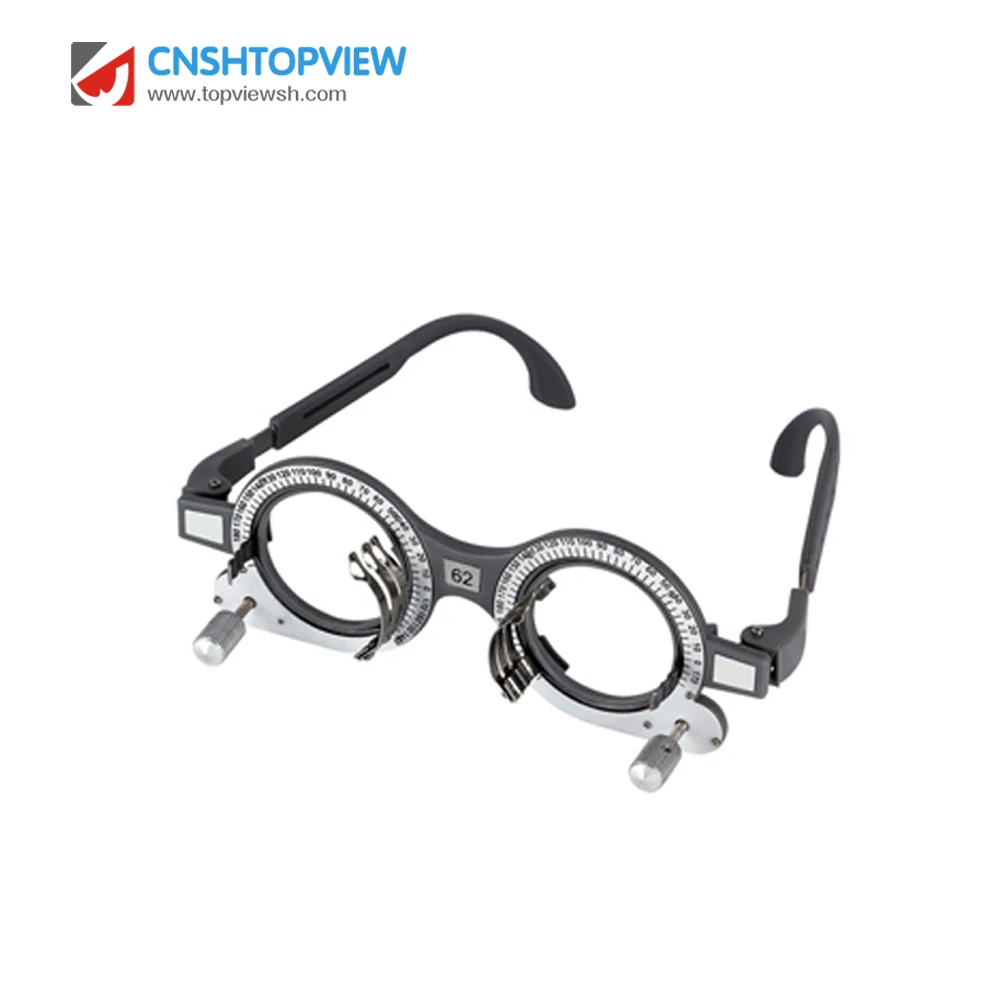 

8pcs TF-A Gray Optic Trial Lens Frame Optical Optometry Trial Frame PD 52-72 Optional