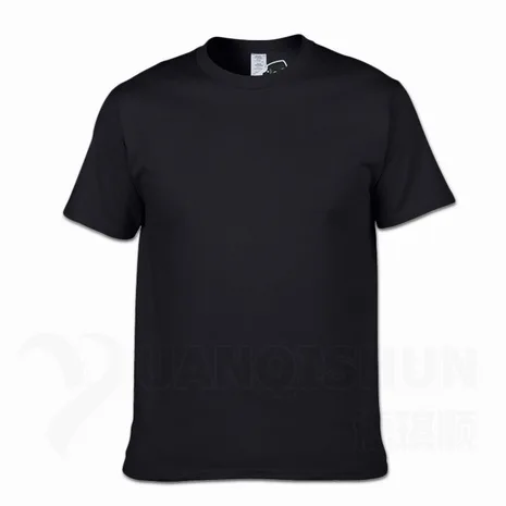 YUANQISHUN Fashion Brand Solid Color T-shirt High quality Men's Cotton Tshirt 17 Colors Unisex Casual Short sleeves Tops Tees