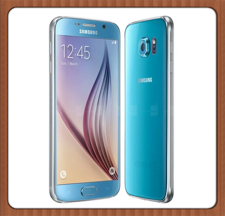 Samsung Galaxy S6 разблокированный 4G GSM Android мобильный телефон G920F Восьмиядерный 5," 16 МП 32 Гб Прямая поставка