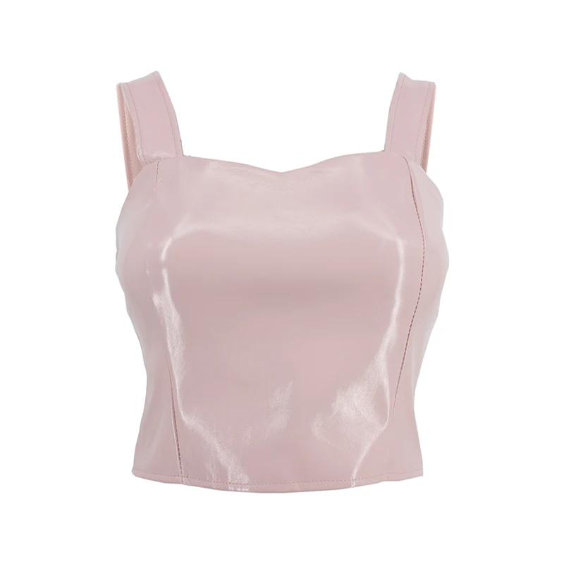 PU Streetwear Top