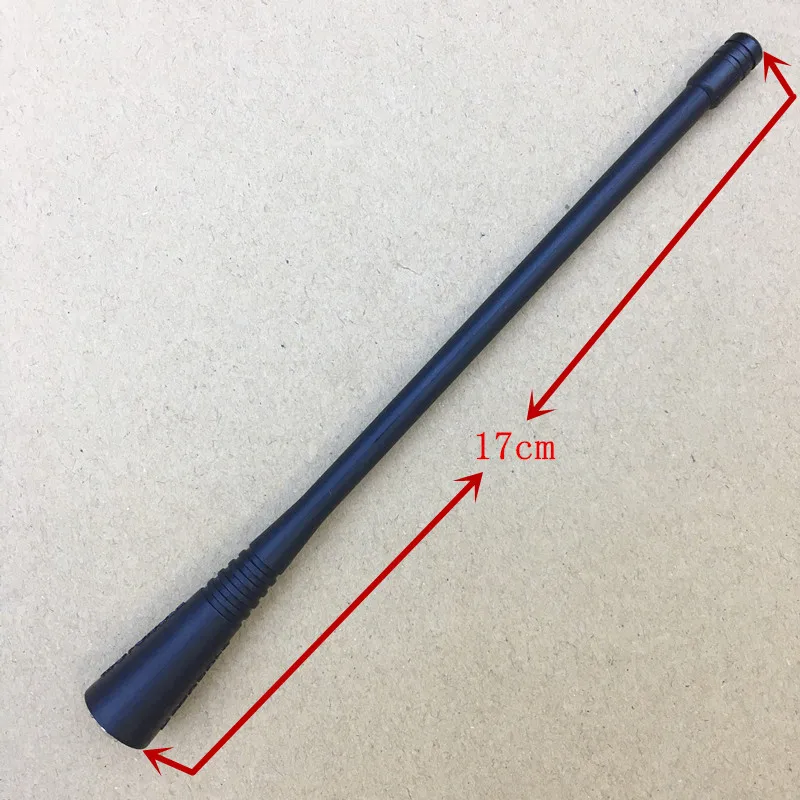 

honghuismart Flexible whip UHF 400-470MHZ 17cm antenna for motorola GP88,GP88S,GP3188,GP2000,GP328,GP338,GP340 etc walkie talkie