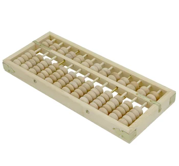 

China Wooden nature math Abacus 13 Columns Math Leaning Brain Developing Educational Toy Soroban yo015