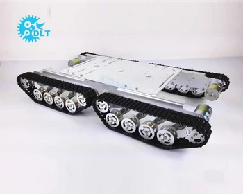 

TS500 Shock Absorber Tanks 4WD Tracked tank Cars Chassis off-road Smart Robot car with 37 Motors