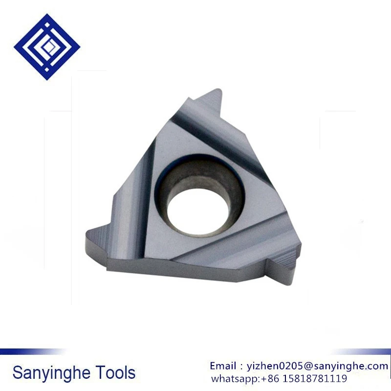 

10pcs/lots 16ER1.0ISO KT1505 Carbide External thread turning inserts