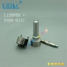 ERIKC топливный комплект для ремонта инжектора 7135-647 сопло L120PBD и клапан 9308-621C для delphi Инжектор EJBR04001D EJBR01801A EJBR01801Z